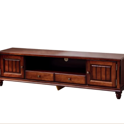 Classic Solid Wood TV Cabinet - Living room furniture - QONKA HOME