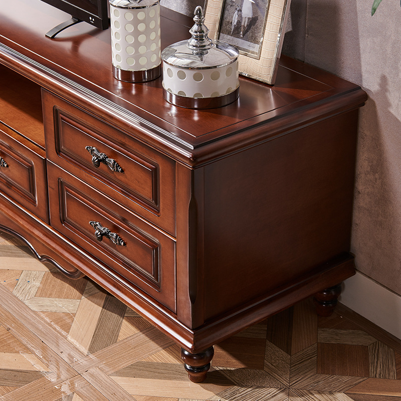 Vintage Wooden Media Cabinet