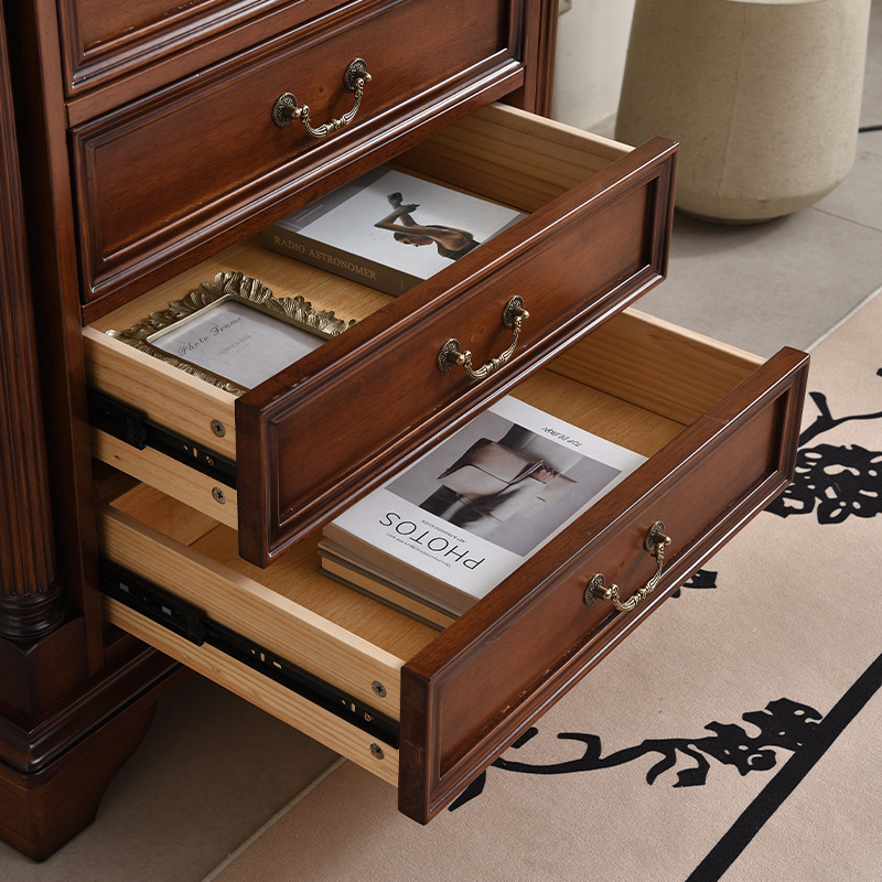Elegant Traditional Wooden Dresser Cabinet