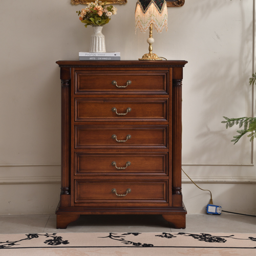Elegant Traditional Wooden Dresser Cabinet - Sideboard - QONKA HOME
