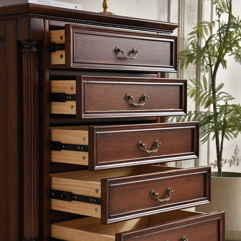 Elegant Traditional Wooden Dresser Cabinet