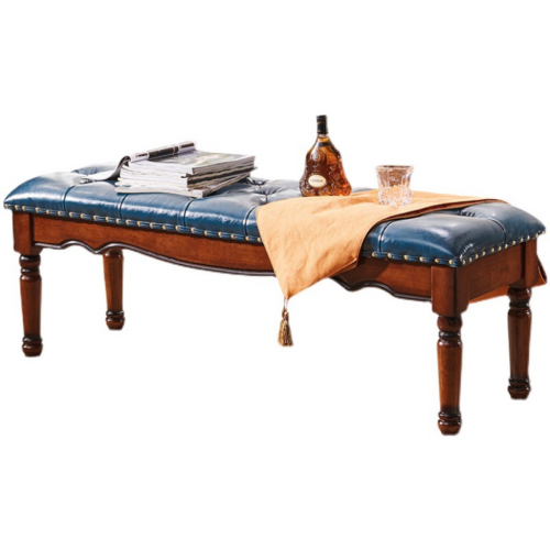 Solid Wood Bed End Bench - Bedroom furniture - QONKA HOME