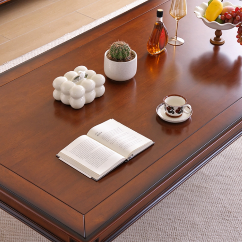 Solid Wood Coffee Table - Living room furniture - QONKA HOME