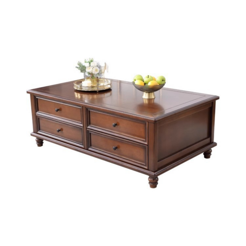 Classic Solid Wood Center Table - Living room furniture - QONKA HOME