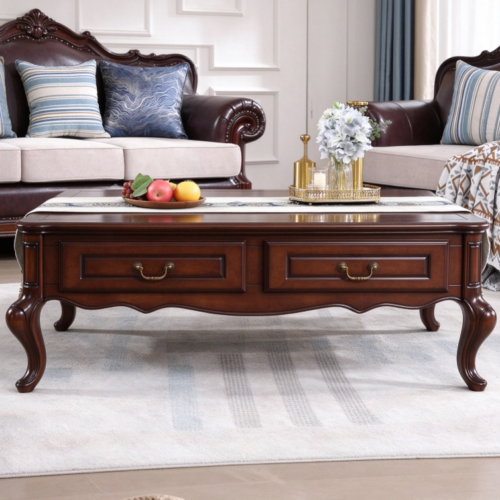 Antique Coffee Table - Living room furniture - QONKA HOME
