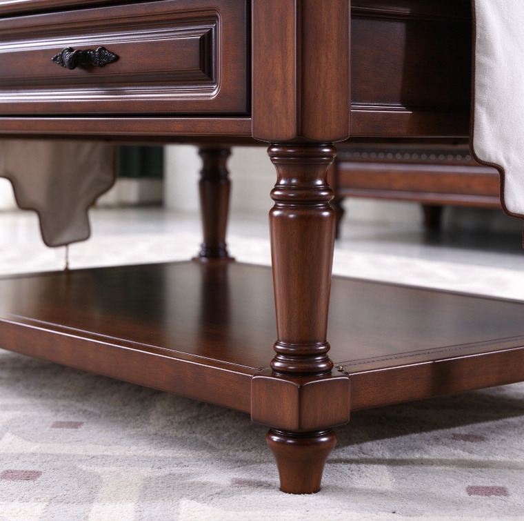 Coffee Table with Open Shelf
