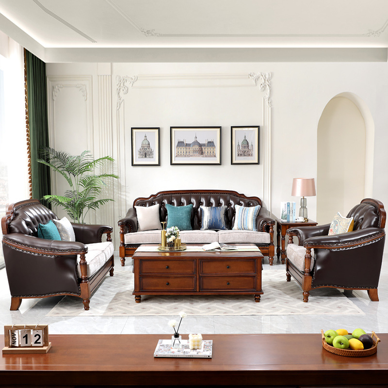 Classic Traditional 1+2+3 Seater Sofa - Living room furniture - QONKA HOME