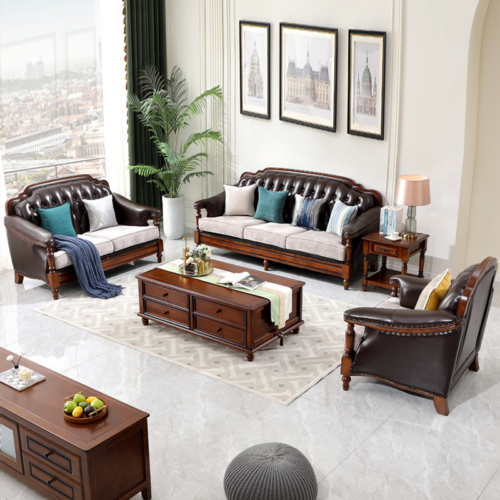 Classic Traditional 1+2+3 Seater Sofa - Living room furniture - QONKA HOME