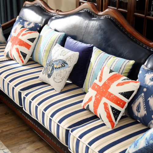 American L-Shaped Sectional Sofa - Living room furniture - QONKA HOME