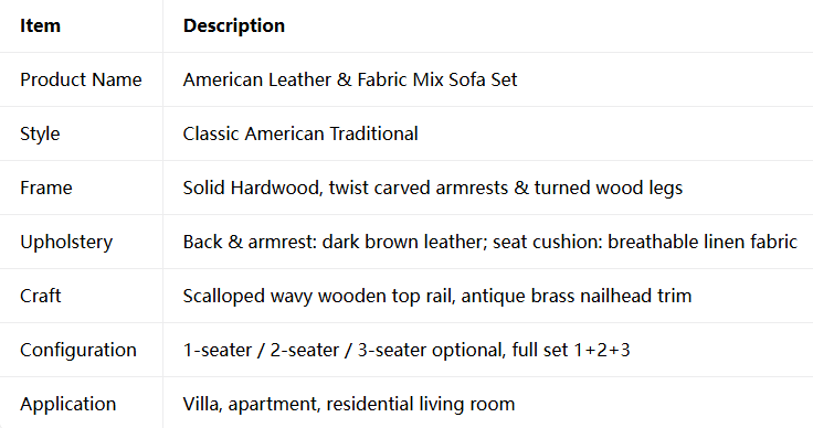 Classic American Home Furniture