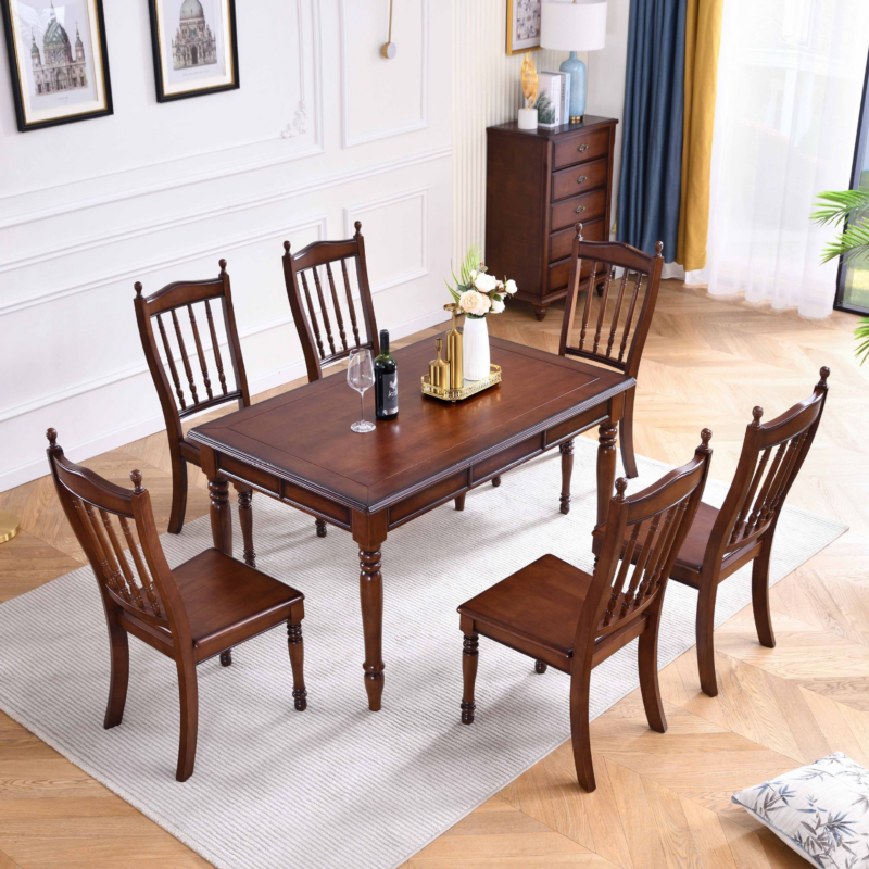 Home Rectangular Dining Table - Dining table - QONKA HOME
