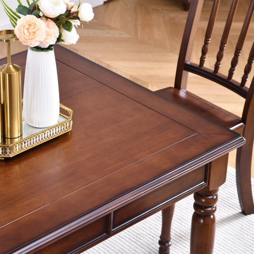 Home Rectangular Dining Table - Dining table - QONKA HOME