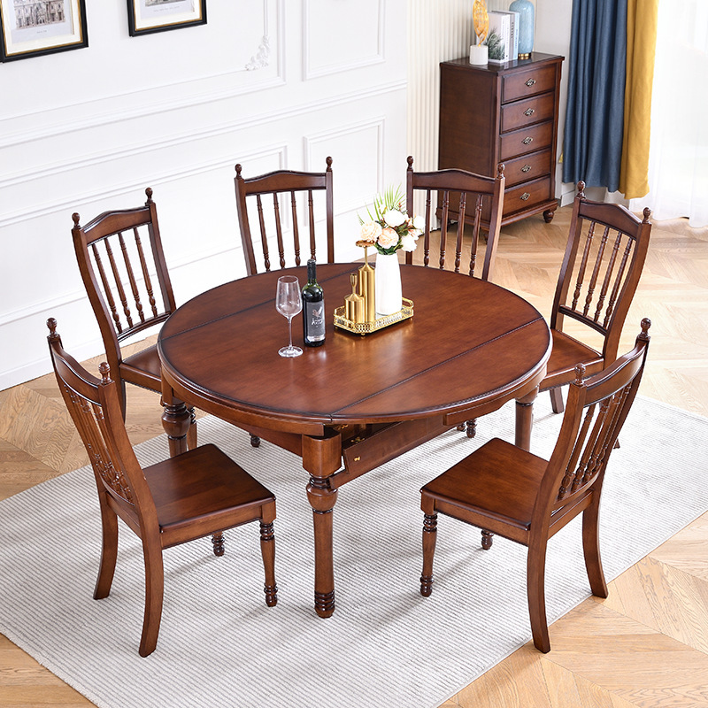 Folding Convertible Dinner Table