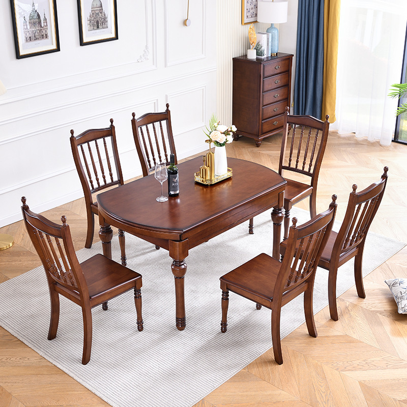 Folding Convertible Dinner Table - Dining table - QONKA HOME