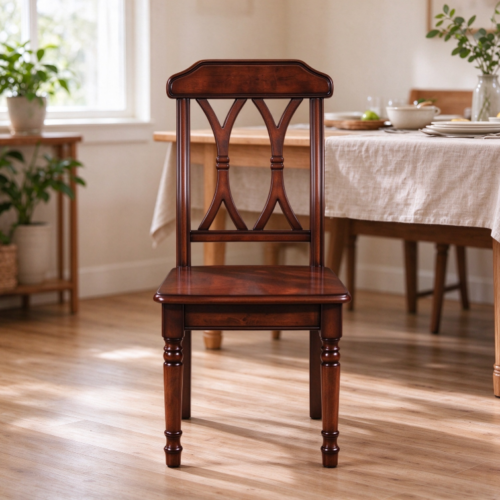 Classic American Solid Wood Dining Chair - Dining chair - QONKA HOME
