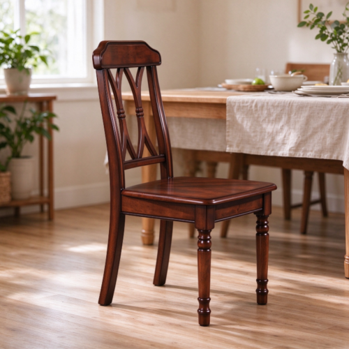 Classic American Solid Wood Dining Chair - Dining chair - QONKA HOME
