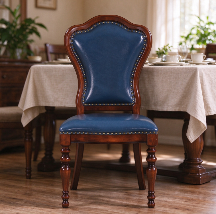Traditional Wood Dining Chair - Dining chair - QONKA HOME