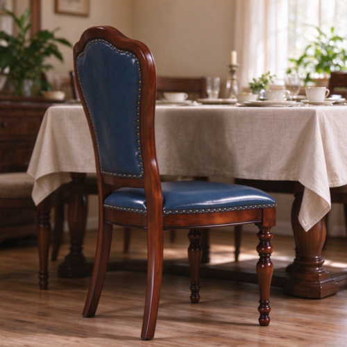Traditional Wood Dining Chair - Dining chair - QONKA HOME