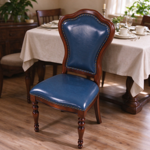 Traditional Wood Dining Chair - Dining chair - QONKA HOME