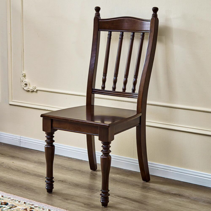 Vertical Spindle Back Chair - Dining chair - QONKA HOME