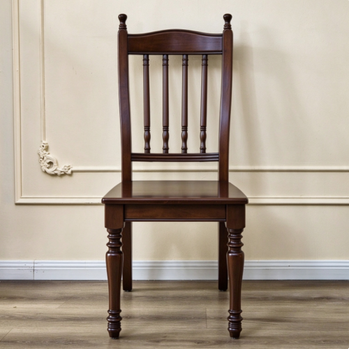 Vertical Spindle Back Chair - Dining chair - QONKA HOME