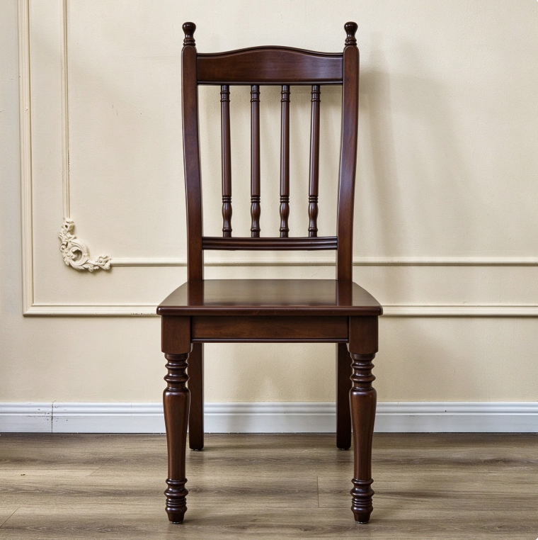 Vertical Spindle Back Chair