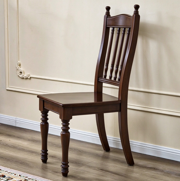 Vertical Spindle Back Chair