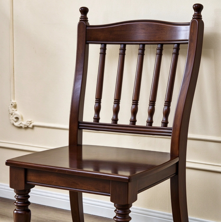 Vertical Spindle Back Chair