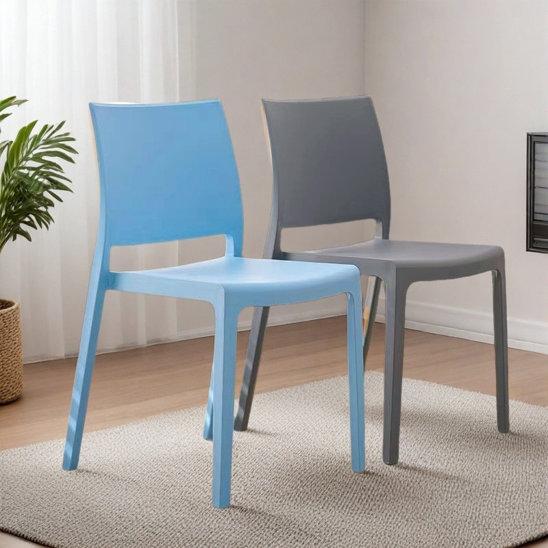 Modern Stackable PP Plastic Dining Chair