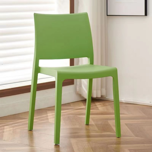 Modern Stackable PP Plastic Dining Chair - Plastic dining chair - QONKA HOME