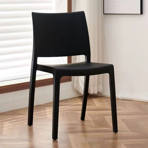 Modern Stackable PP Plastic Dining Chair - Plastic dining chair - QONKA HOME