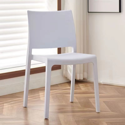 Modern Stackable PP Plastic Dining Chair - Plastic dining chair - QONKA HOME