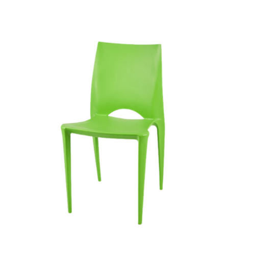 Contemporary Stackable Plastic Chair - Dining chair - QONKA HOME