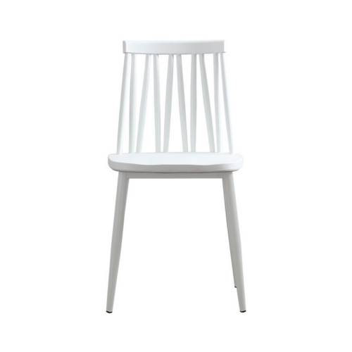 Dining Chair with Tapered Legs - Plastic dining chair - QONKA HOME