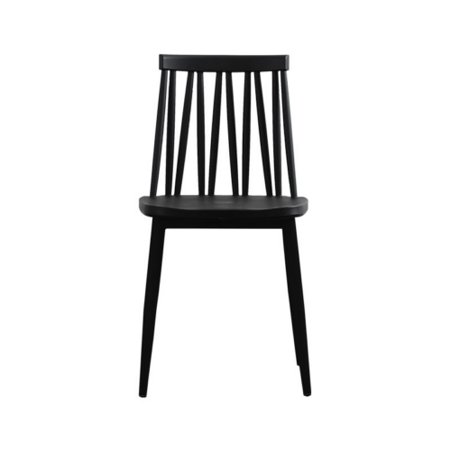 Dining Chair with Tapered Legs - Plastic dining chair - QONKA HOME