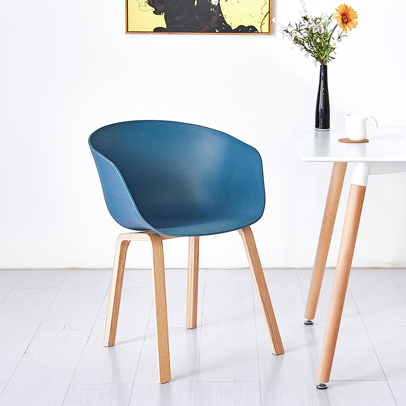 Curved Bucket Dining Chair - Dining chair - QONKA HOME