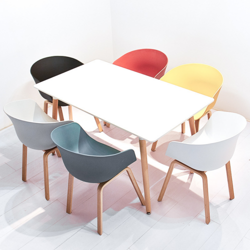 Curved Bucket Dining Chair - Dining chair - QONKA HOME