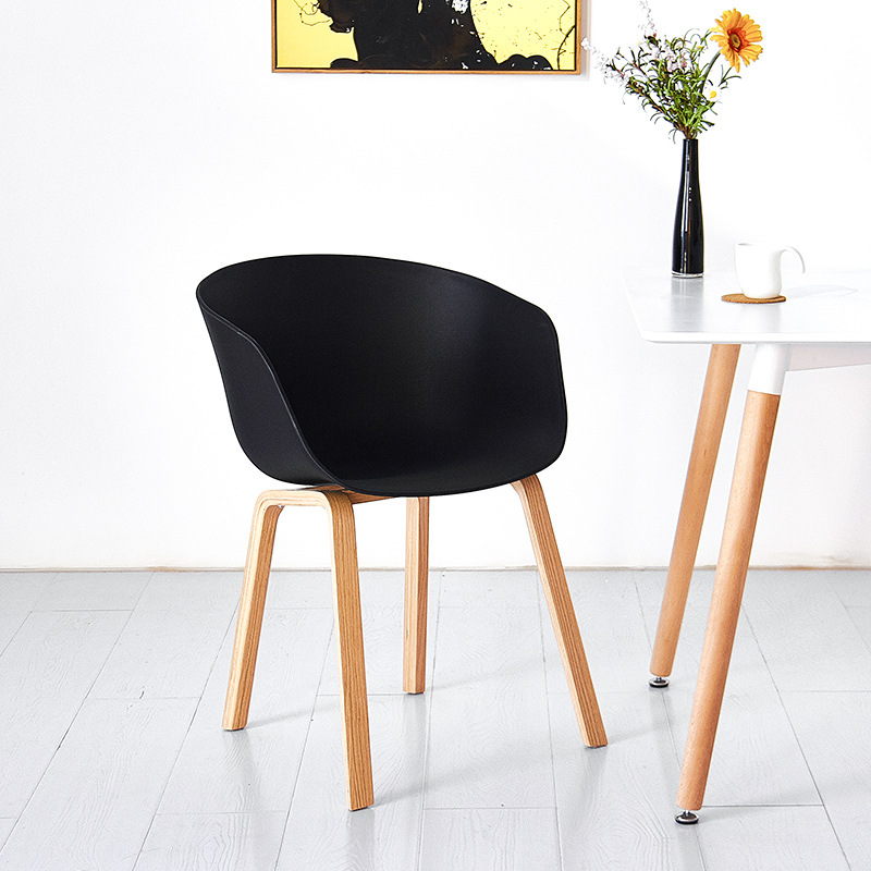 Curved Bucket Dining Chair