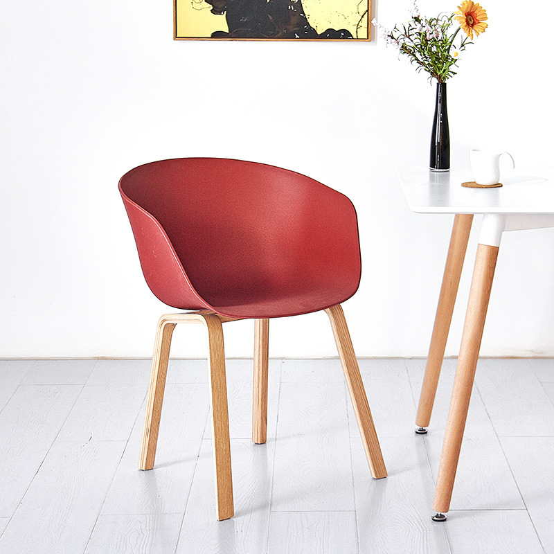 Curved Bucket Dining Chair