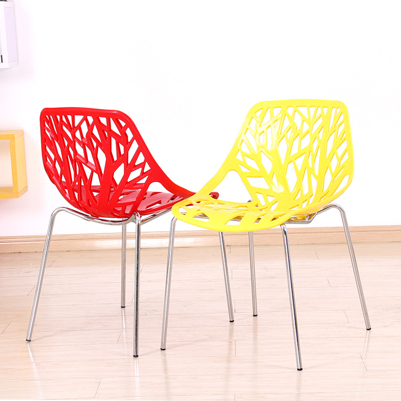 Forest Branch Hollow Stackable Side Chair