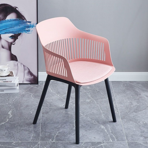 Slatted Back Dining Chair - Dining chair - QONKA HOME