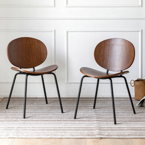 Modern Bent Plywood Dining Chair - Dining chair - QONKA HOME