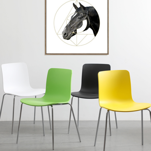 Tree Branch Hollow Out Plastic Dining Chair